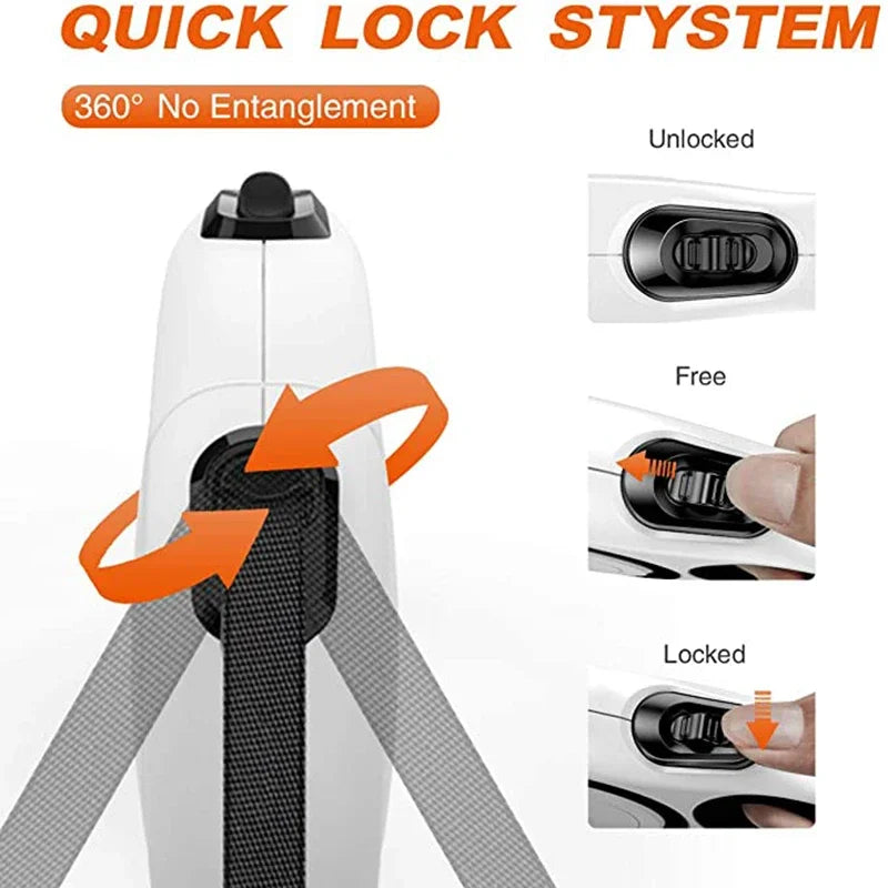 Durable Retractable Dog Leash