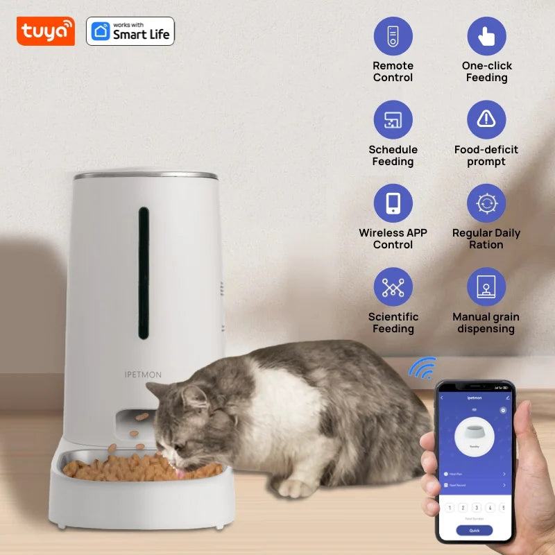 Wi-Fi Smart Pet Feeder