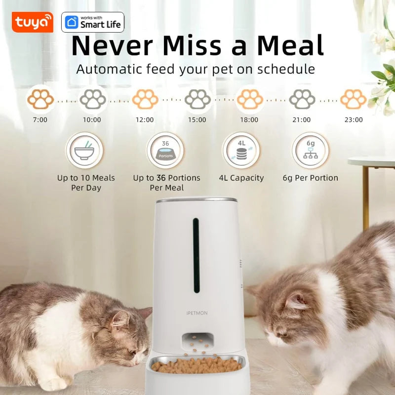 Wi-Fi Smart Pet Feeder