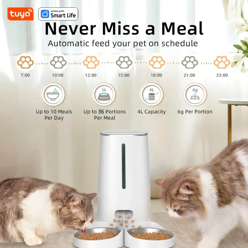 Wi-Fi Smart Pet Feeder