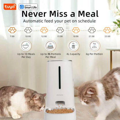 Wi-Fi Smart Pet Feeder