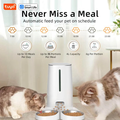 Wi-Fi Smart Pet Feeder
